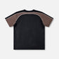 PASSAGE T-SHIRT : BLACK BROWN