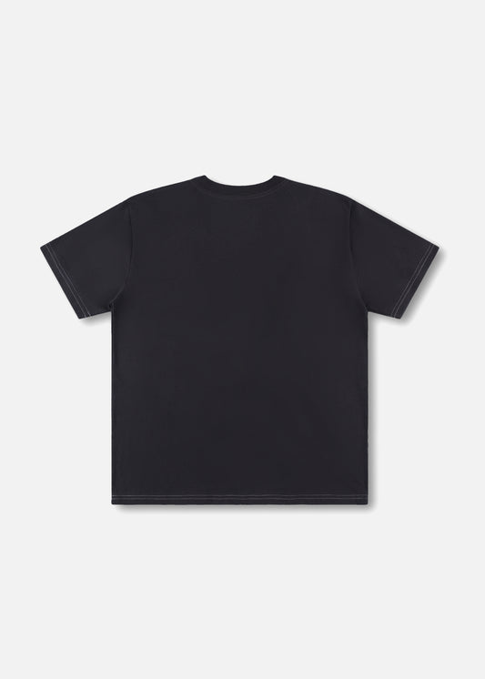 BOARDER T-SHIRT : PIGMENT BLACK