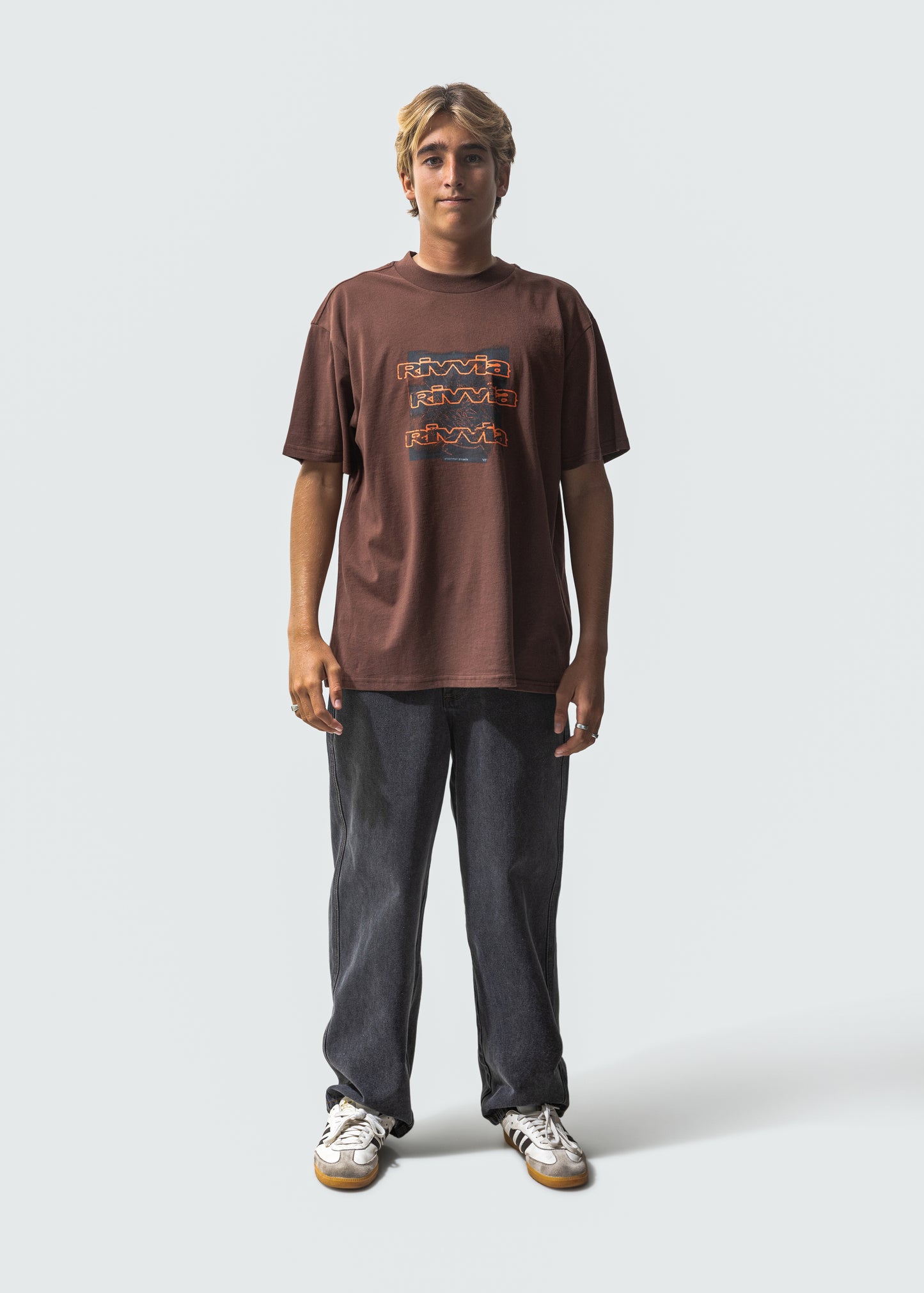 JDUB T-SHIRT : BROWN