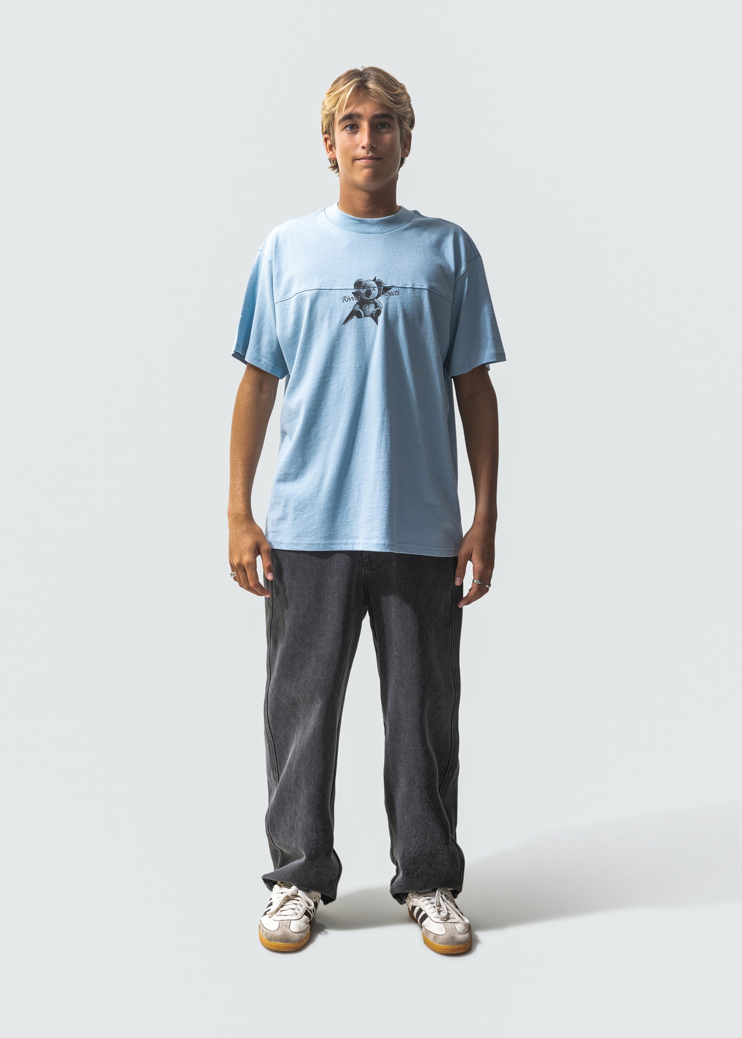 KOALA STAR T-SHIRT : BABY BLUE