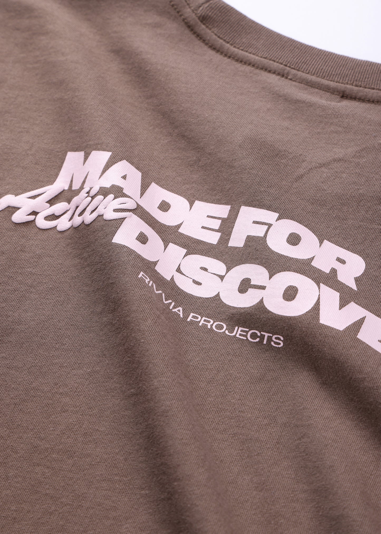 TESTIMONY T-SHIRT : BROWN