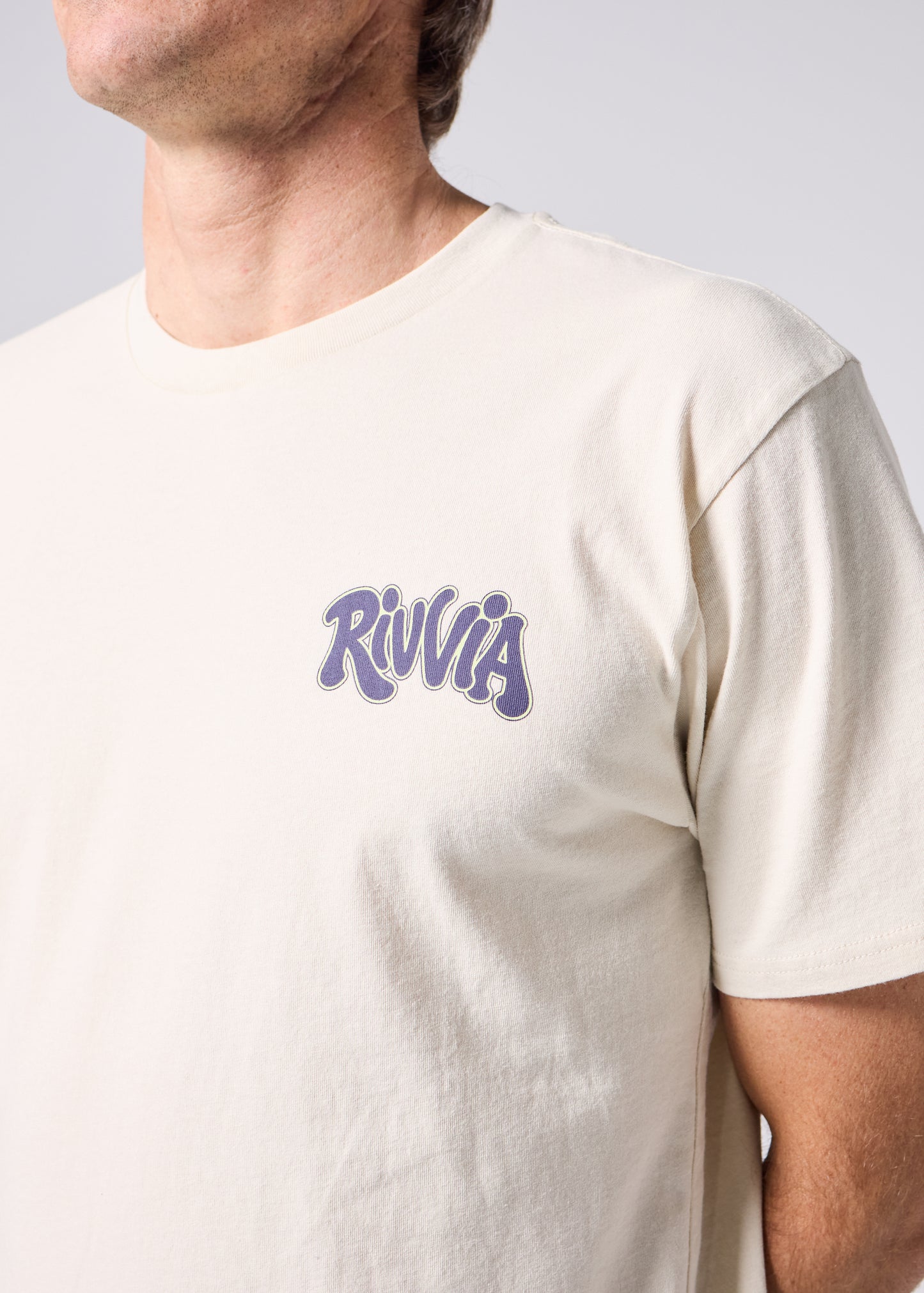 BIG DROP T-SHIRT : BONE