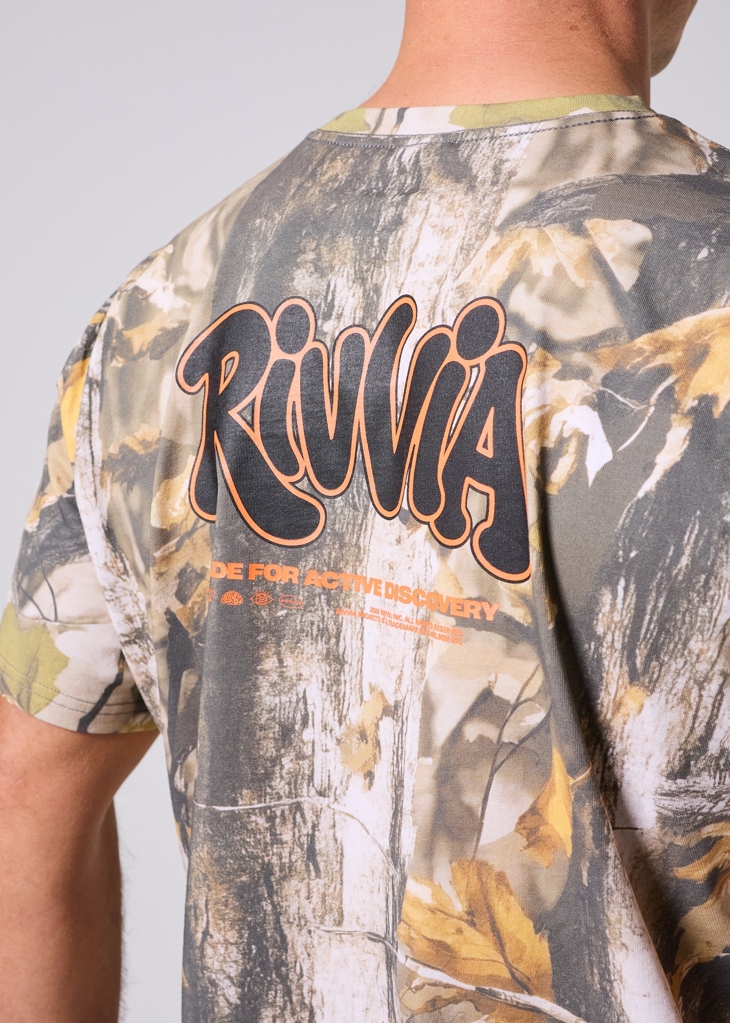 BIG DROP T-SHIRT : TRAIL CAMO