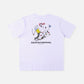 NOBODY LISTENING T-SHIRT : WHITE