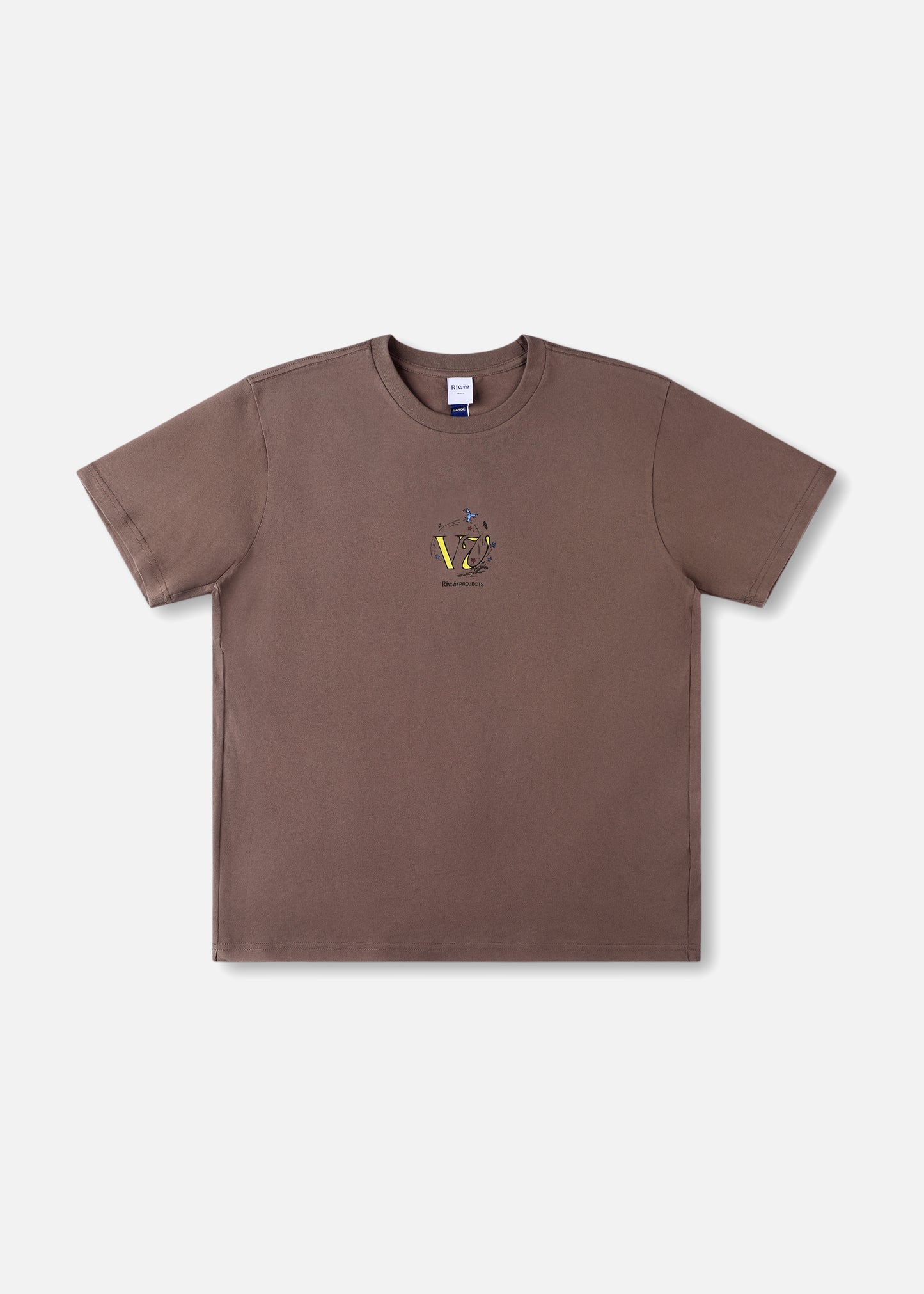 NOBODY LISTENING T-SHIRT : WASHED BROWN