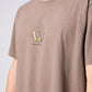 NOBODY LISTENING T-SHIRT : WASHED BROWN