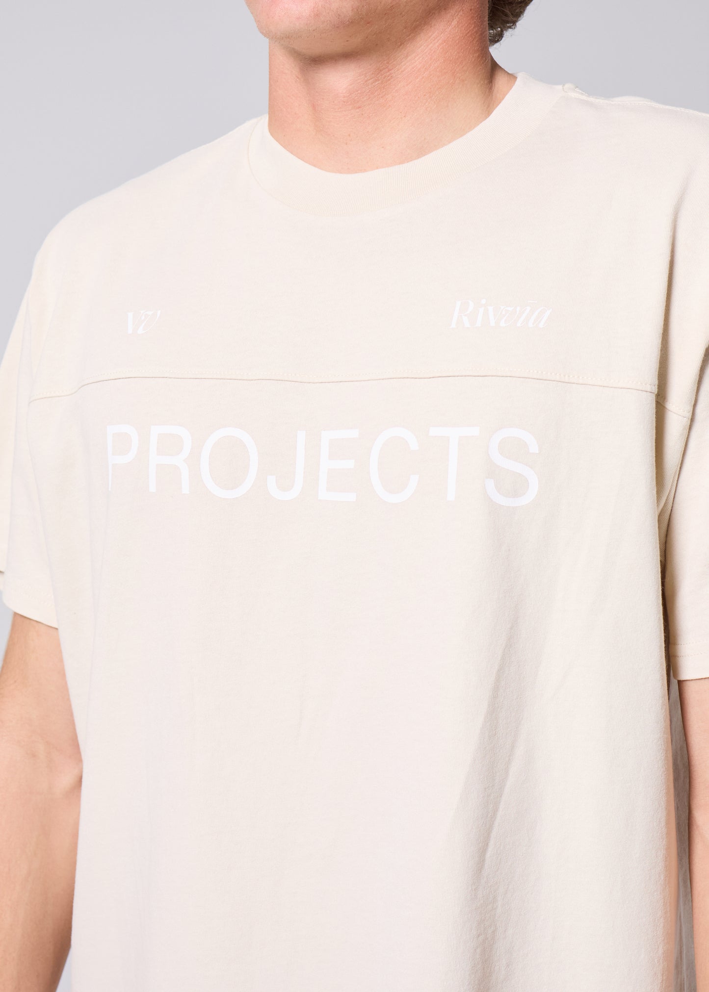 STREET PROJECT RELAXED FIT T-SHIRT : BONE