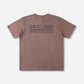 EXPANSE T-SHIRT : BROWN