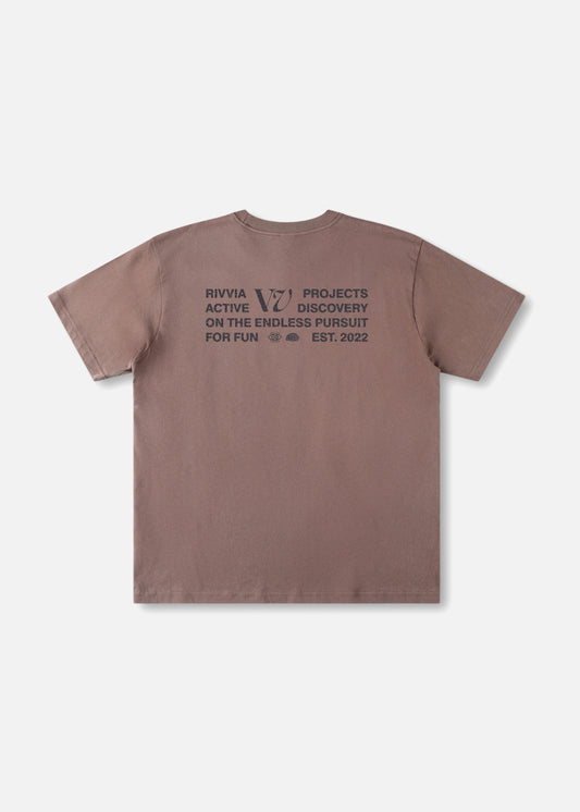 EXPANSE T-SHIRT : BROWN