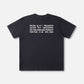 EXPANSE T-SHIRT : OFF BLACK