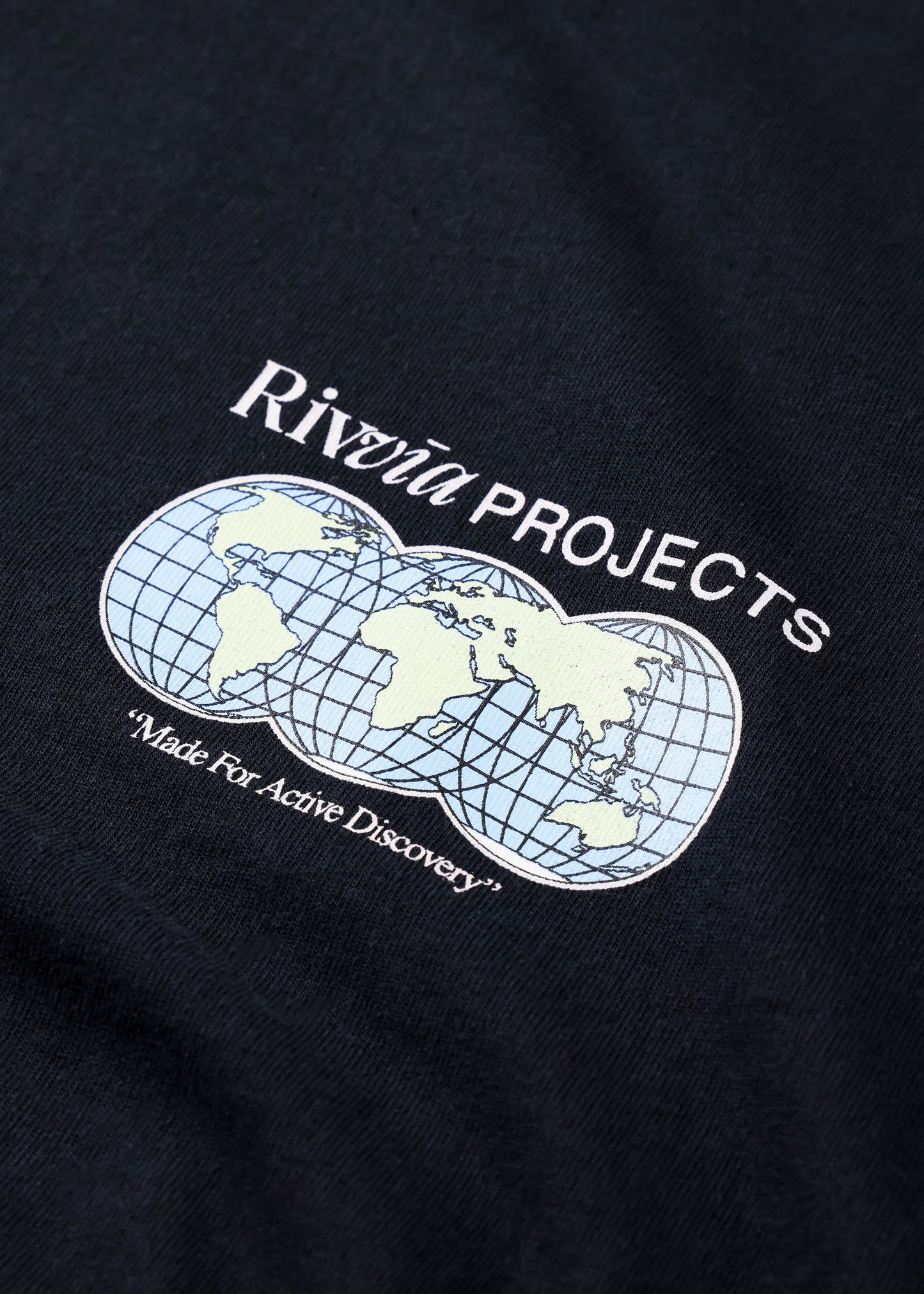 WORLD CONNECTION T-SHIRT : BLACK