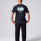 WORLD CONNECTION T-SHIRT : BLACK