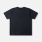 OVAL GRAF RELAXED FIT T-SHIRT : BLACK