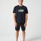 OVAL GRAF RELAXED FIT T-SHIRT : BLACK