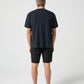 OVAL GRAF RELAXED FIT T-SHIRT : BLACK