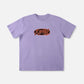 OVAL GRAF RELAXED FIT T-SHIRT : WASHED PURPLE