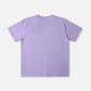 OVAL GRAF RELAXED FIT T-SHIRT : WASHED PURPLE
