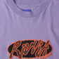 OVAL GRAF RELAXED FIT T-SHIRT : WASHED PURPLE