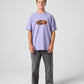 OVAL GRAF RELAXED FIT T-SHIRT : WASHED PURPLE