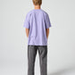 OVAL GRAF RELAXED FIT T-SHIRT : WASHED PURPLE
