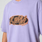 OVAL GRAF RELAXED FIT T-SHIRT : WASHED PURPLE