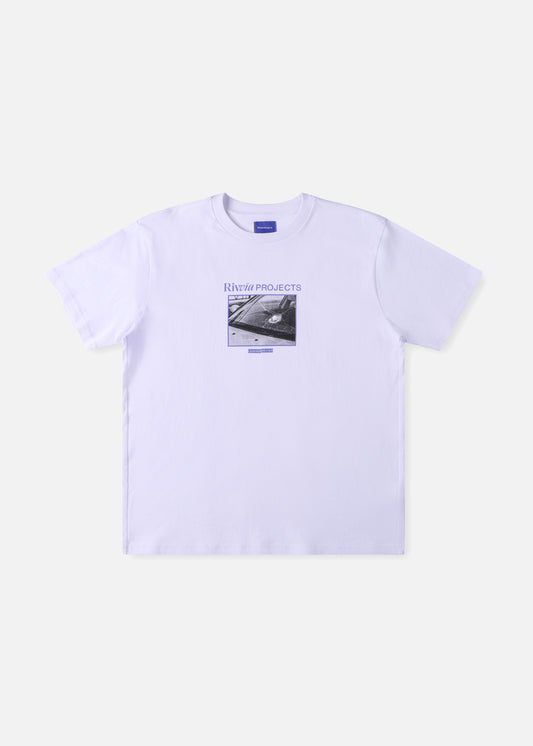 LEANER DRIVER T-SHIRT : WHITE