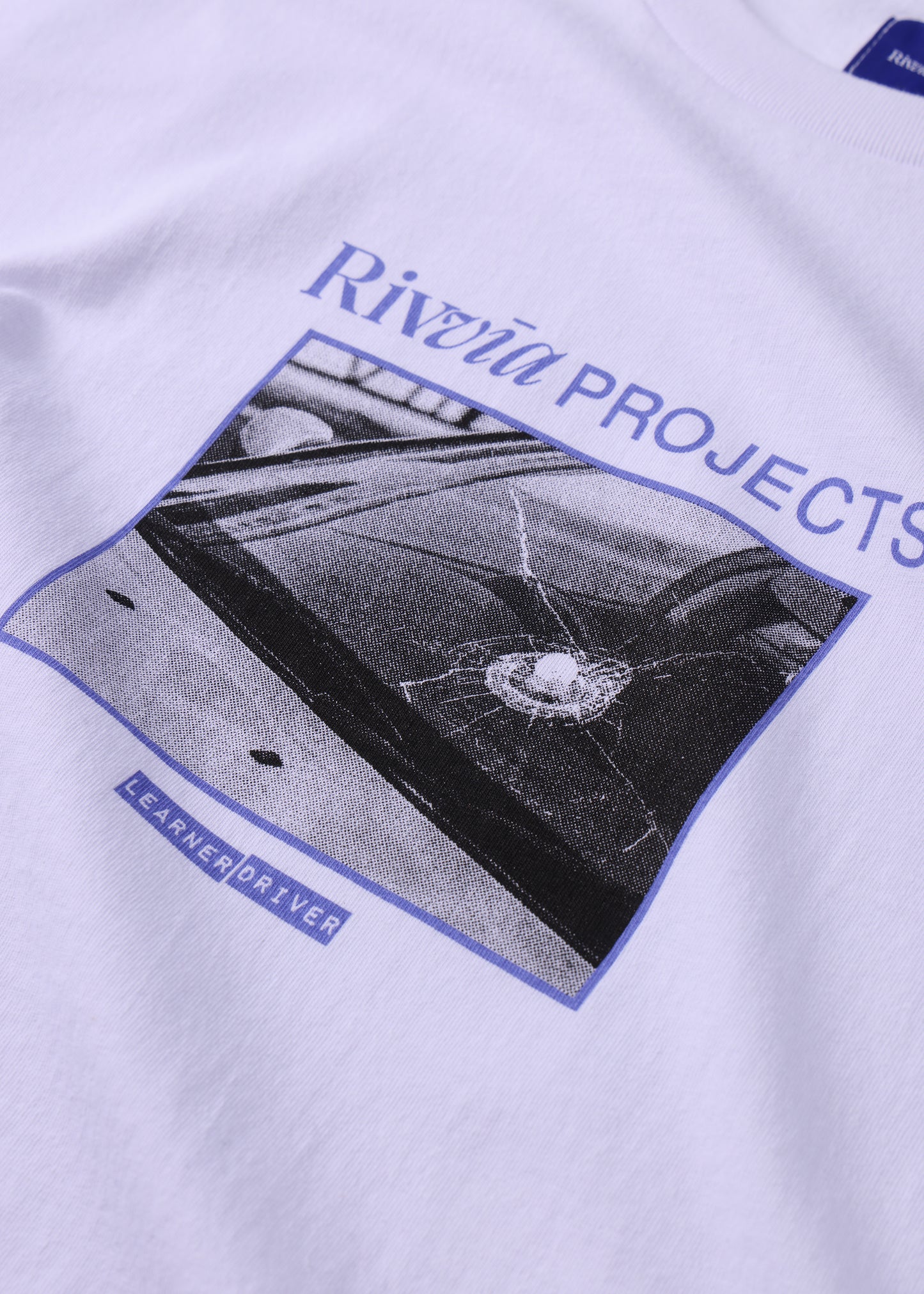 LEANER DRIVER T-SHIRT : WHITE