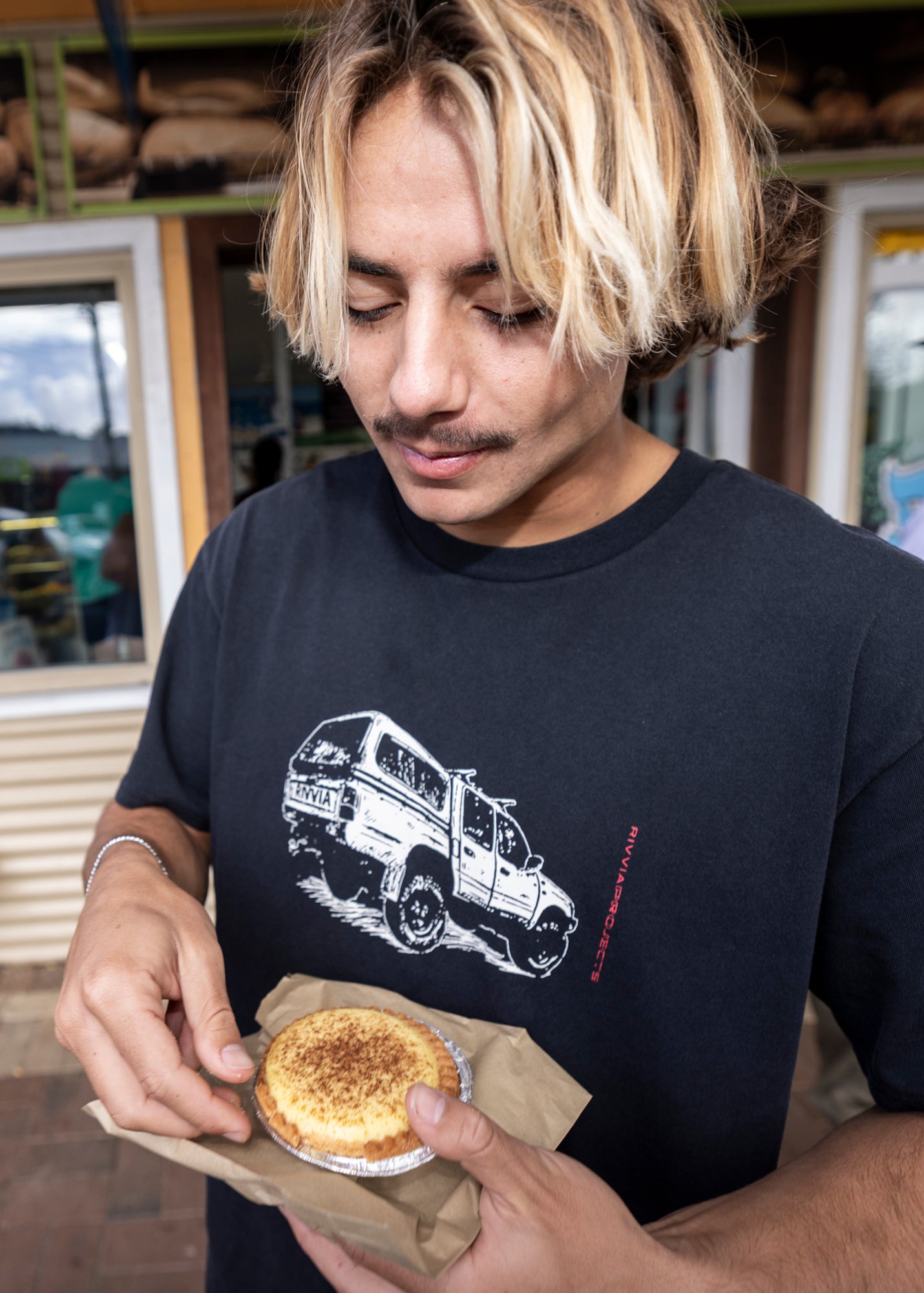4WD T-SHIRT : WASHED BLACK