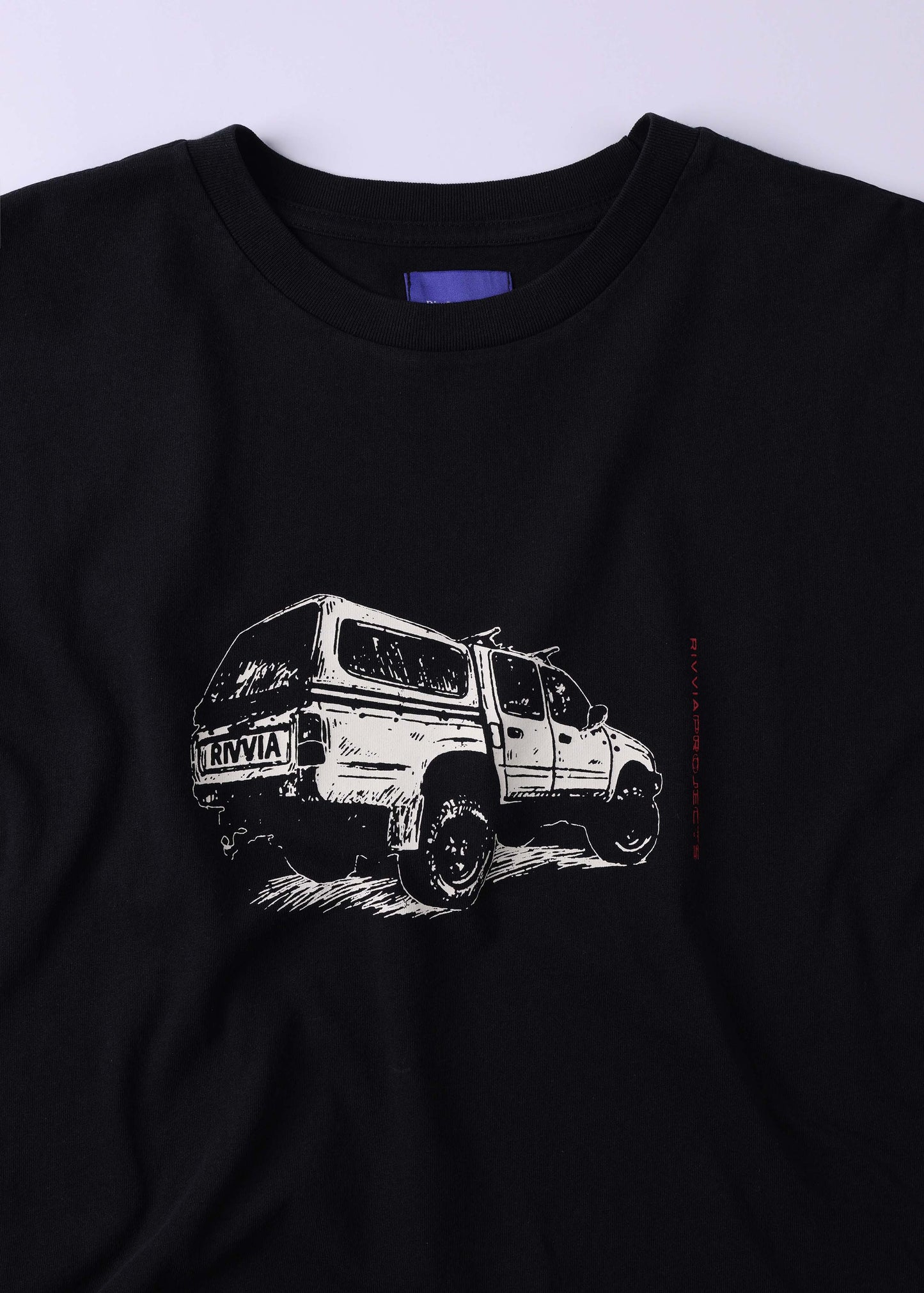 4WD T-SHIRT : WASHED BLACK