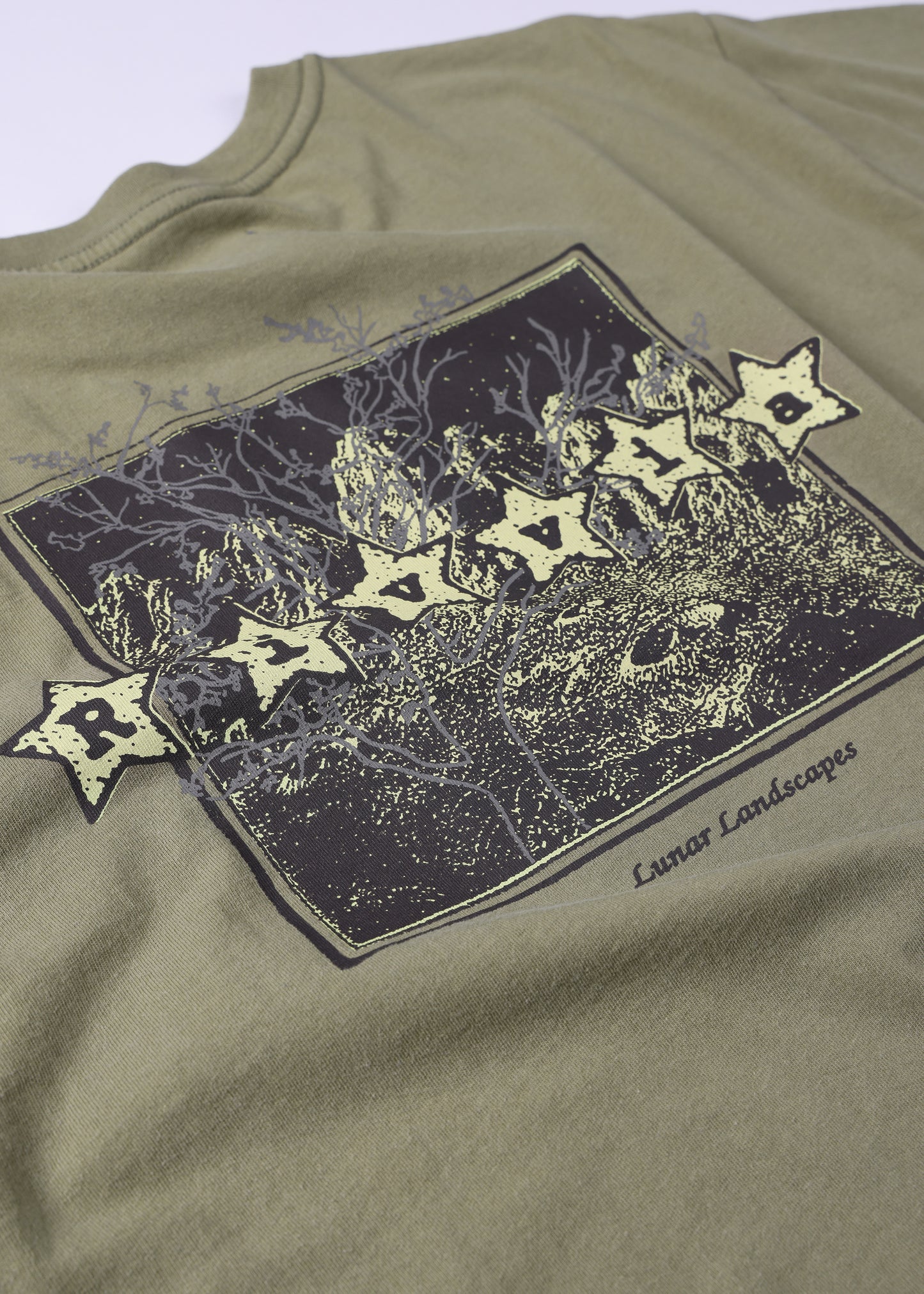 STARS T-SHIRT : ARMY