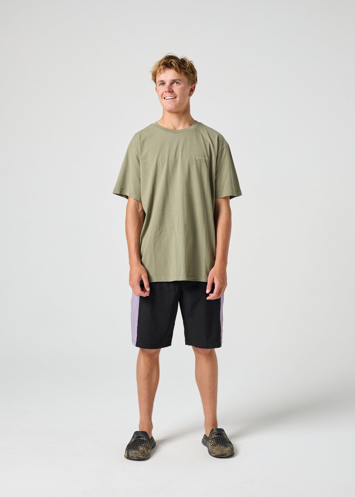 STARS T-SHIRT : ARMY