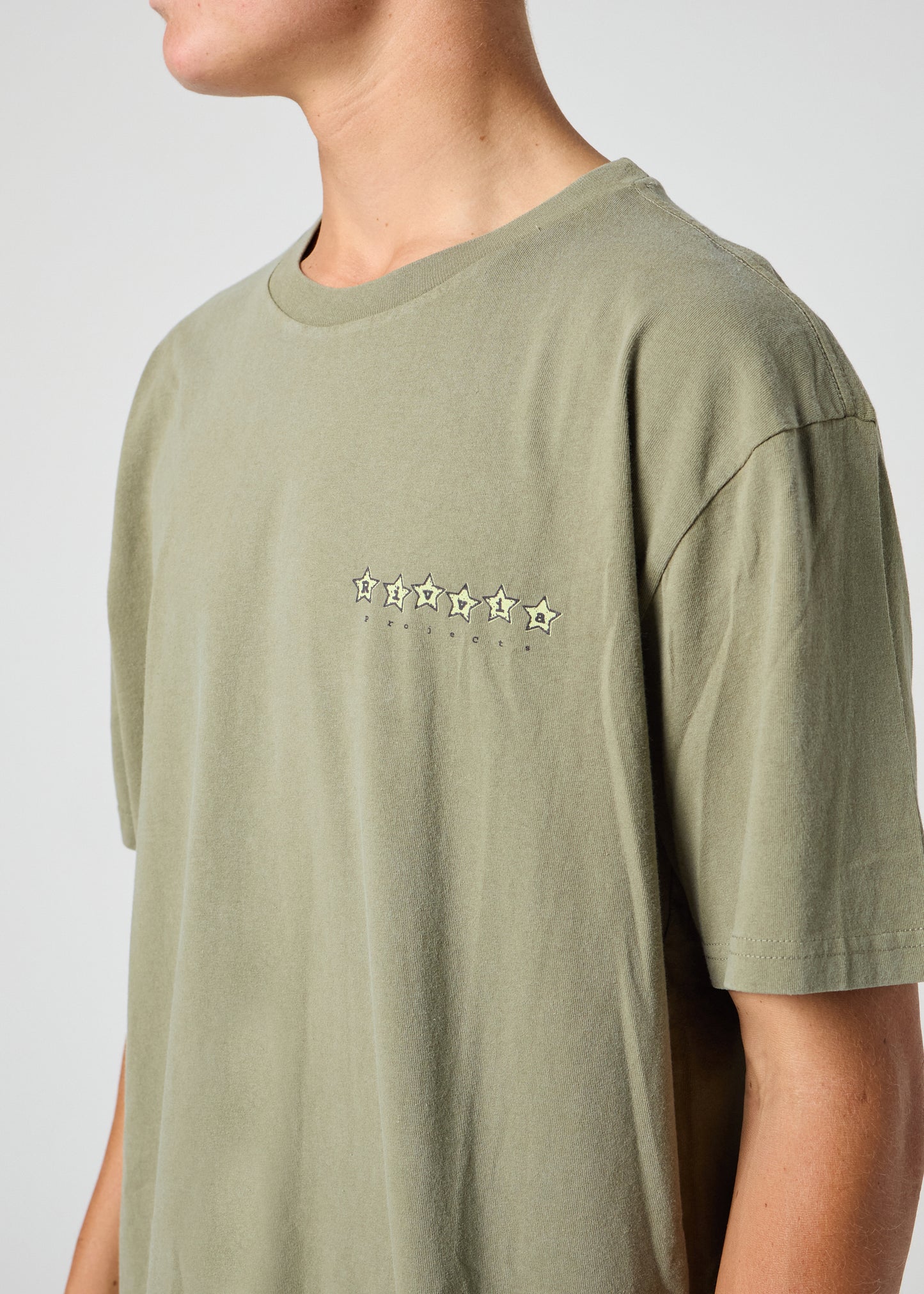 STARS T-SHIRT : ARMY