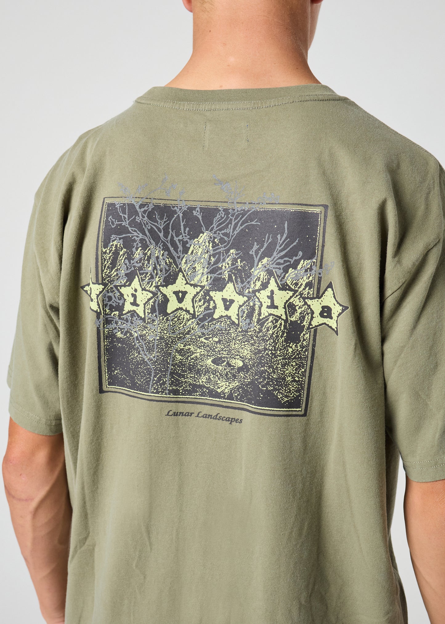 STARS T-SHIRT : ARMY