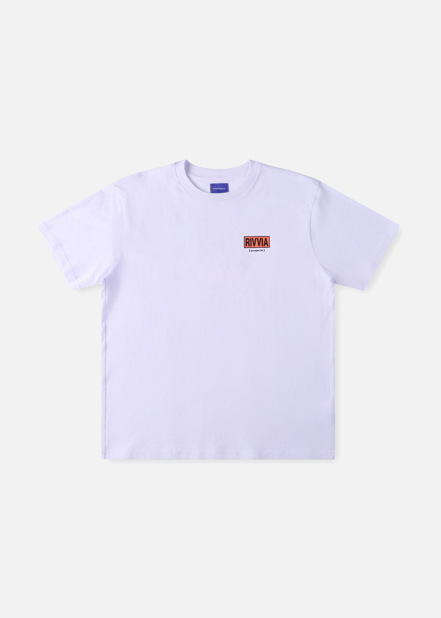 BOX LOGO T-SHIRT: WHITE