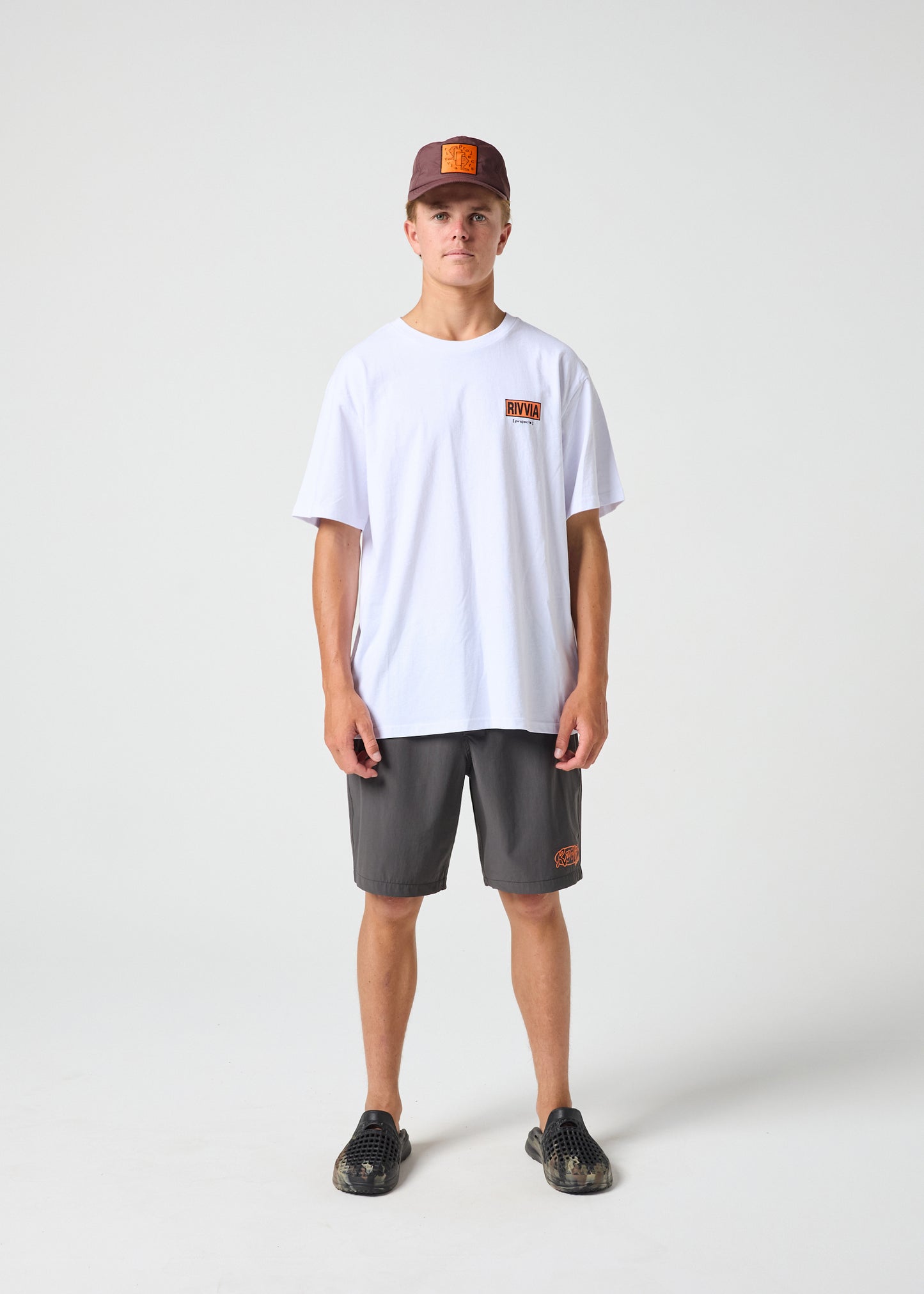 BOX LOGO T-SHIRT: WHITE