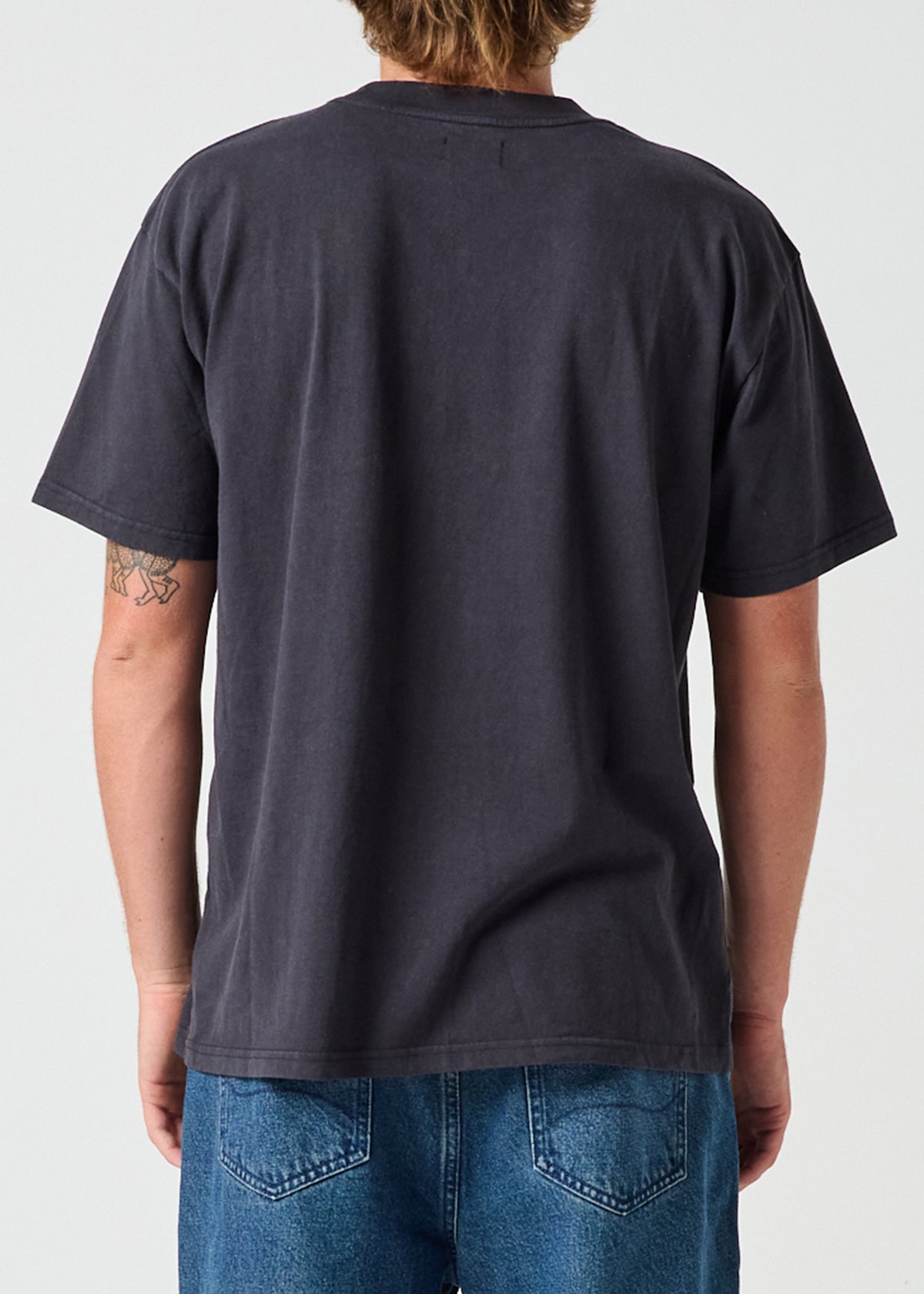PACK RELAXED FIT T-SHIRT : WASHED BLACK