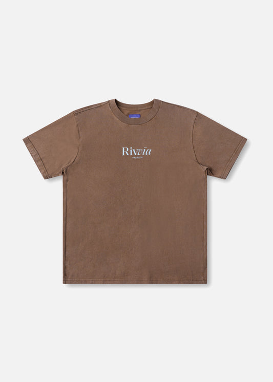 DAILY RELAXED FIT T-SHIRT : BROWN