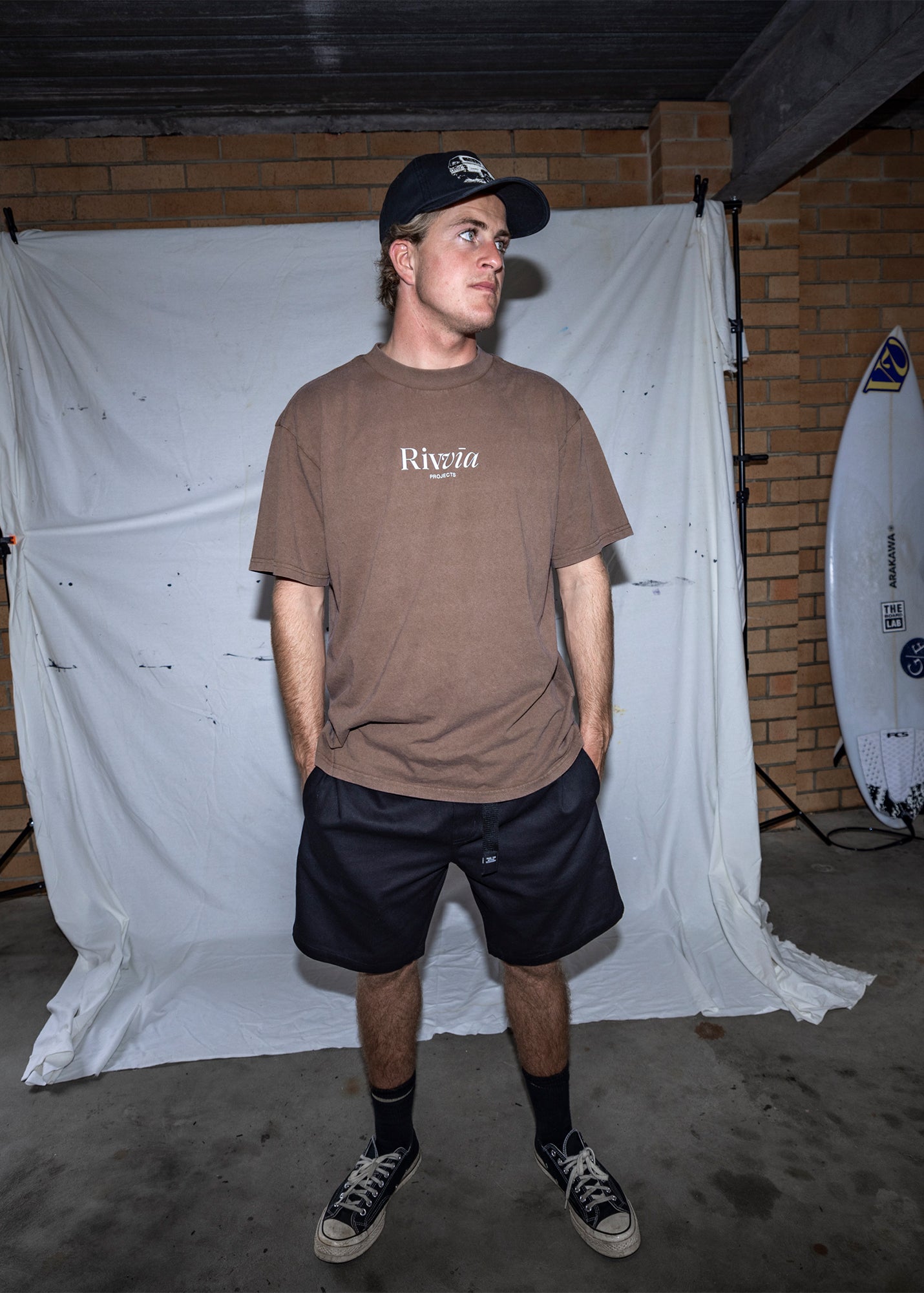 DAILY RELAXED FIT T-SHIRT : BROWN