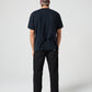 ENVISON RELAXED FIT T-SHIRT : BLACK