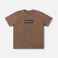 ENVISON RELAXED FIT T-SHIRT : BROWN