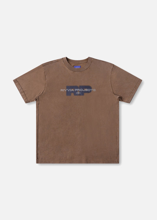 ENVISON RELAXED FIT T-SHIRT : BROWN