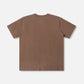 ENVISON RELAXED FIT T-SHIRT : BROWN