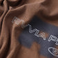 ENVISON RELAXED FIT T-SHIRT : BROWN