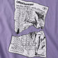 SCORECARD RELAXED FIT T-SHIRT : PURPLE