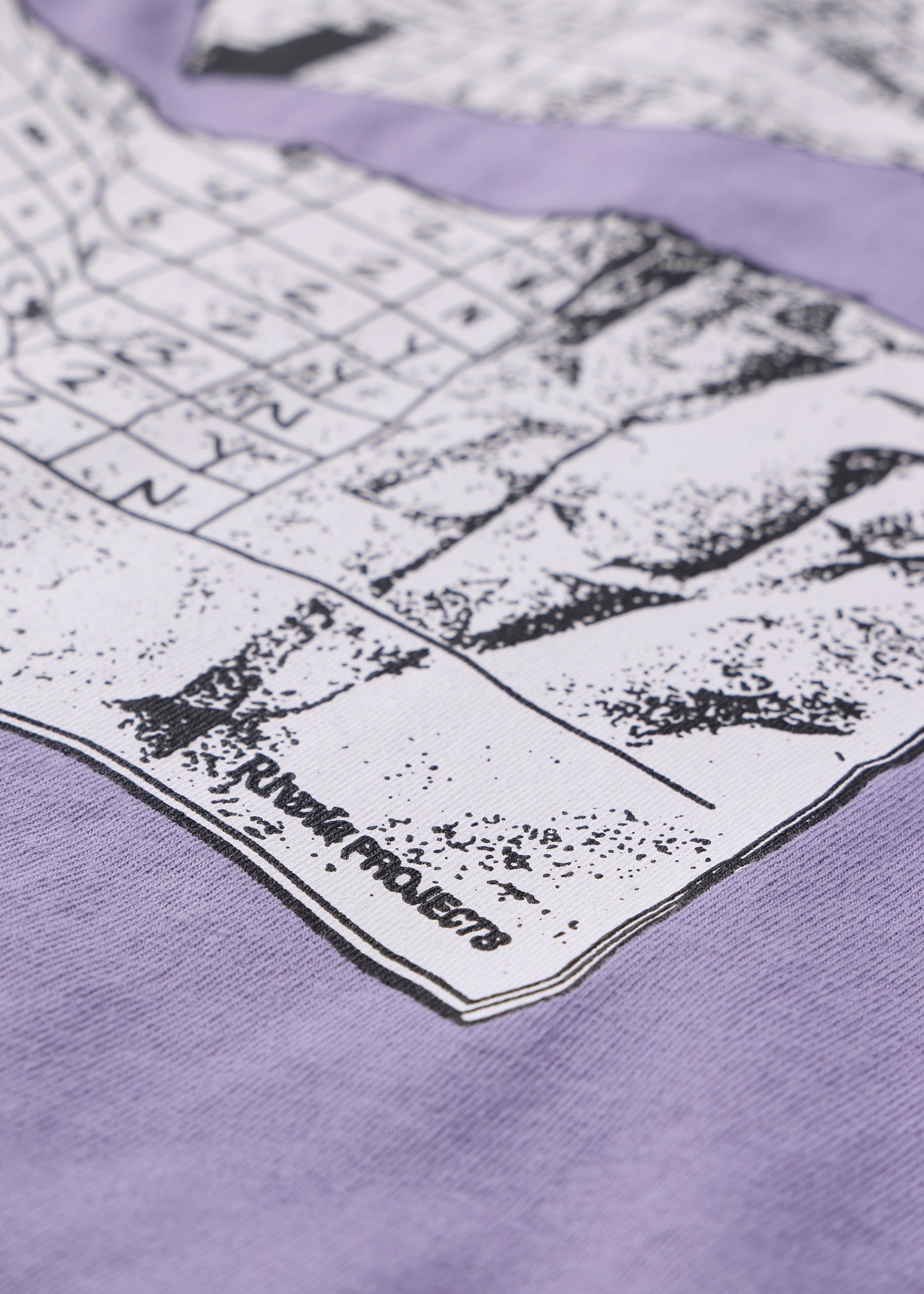 SCORECARD RELAXED FIT T-SHIRT : PURPLE