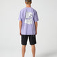 SCORECARD RELAXED FIT T-SHIRT : PURPLE