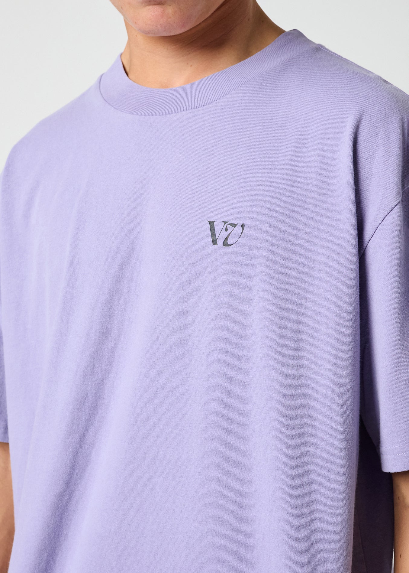 SCORECARD RELAXED FIT T-SHIRT : PURPLE