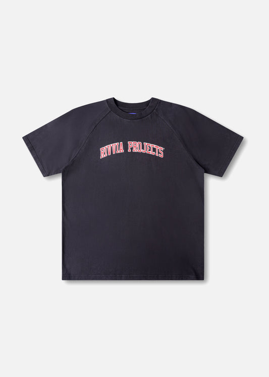 INSTITUTE RELAXED FIT T-SHIRT : WASHED BLACK