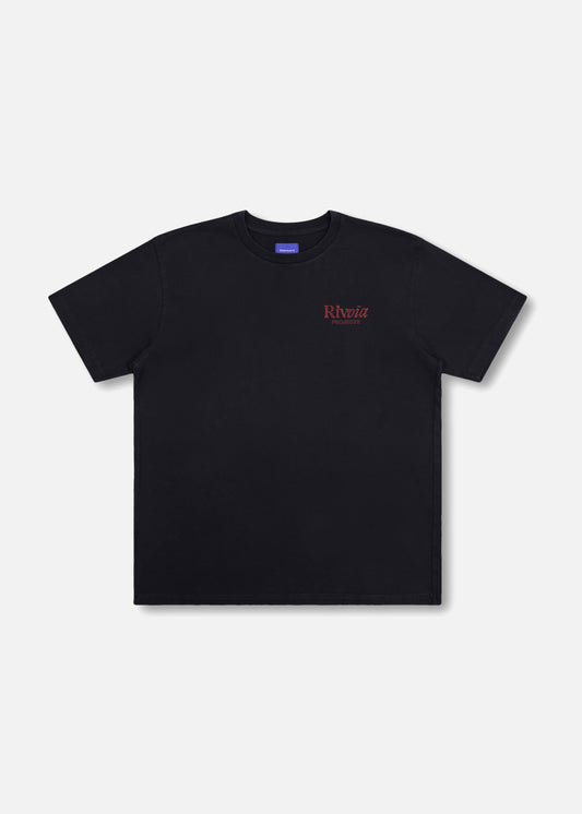 WARRIMAY DOLPHIN T-SHIRT : WASHED BLACK