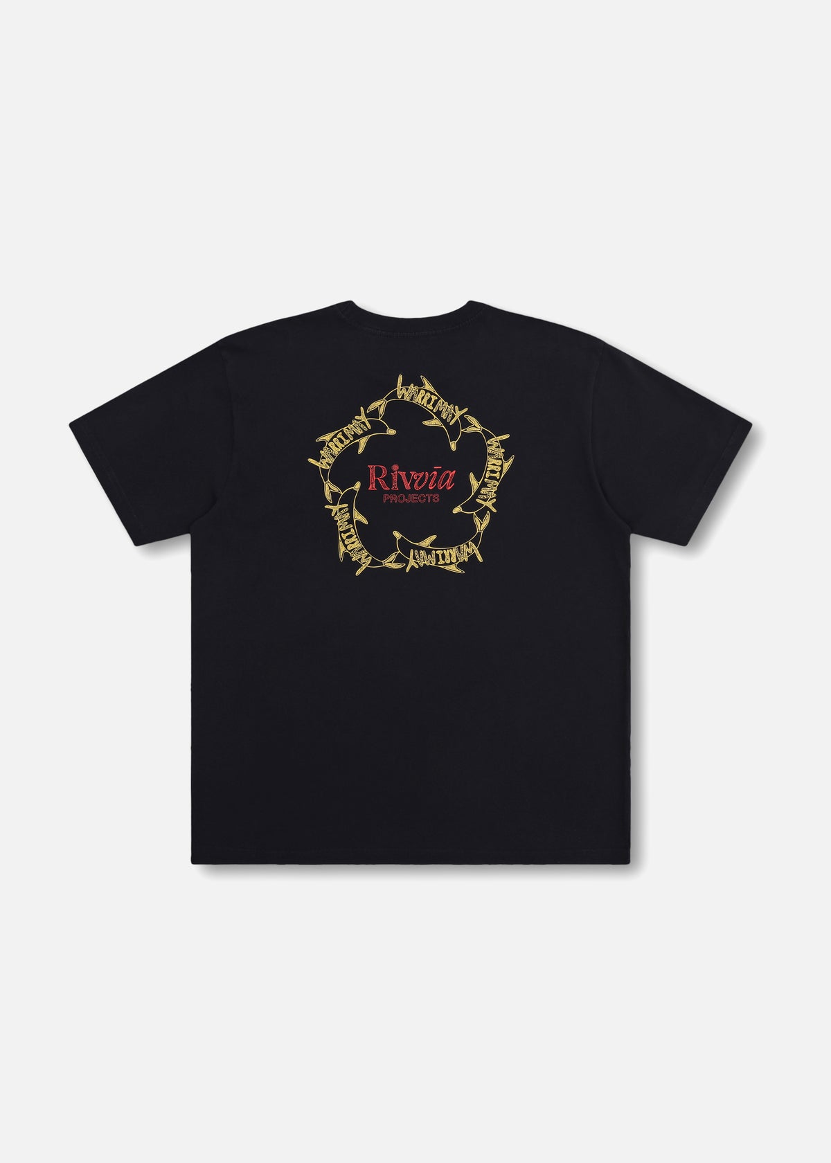 WARRIMAY DOLPHIN T-SHIRT : WASHED BLACK